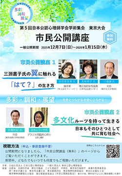 市民公開講座ポスター